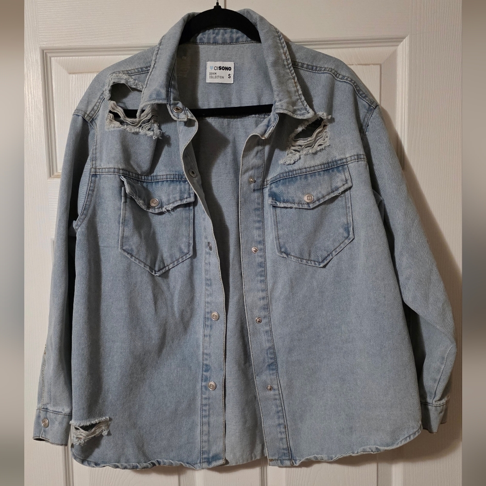 Ci Sono Light Blue Denim Jacket